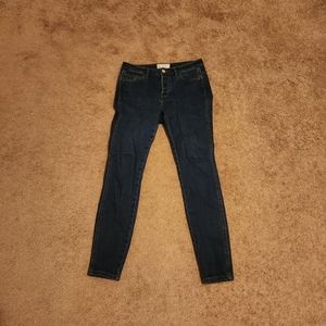 Free People women 4 button fly W26 and 27 Inseam jeans